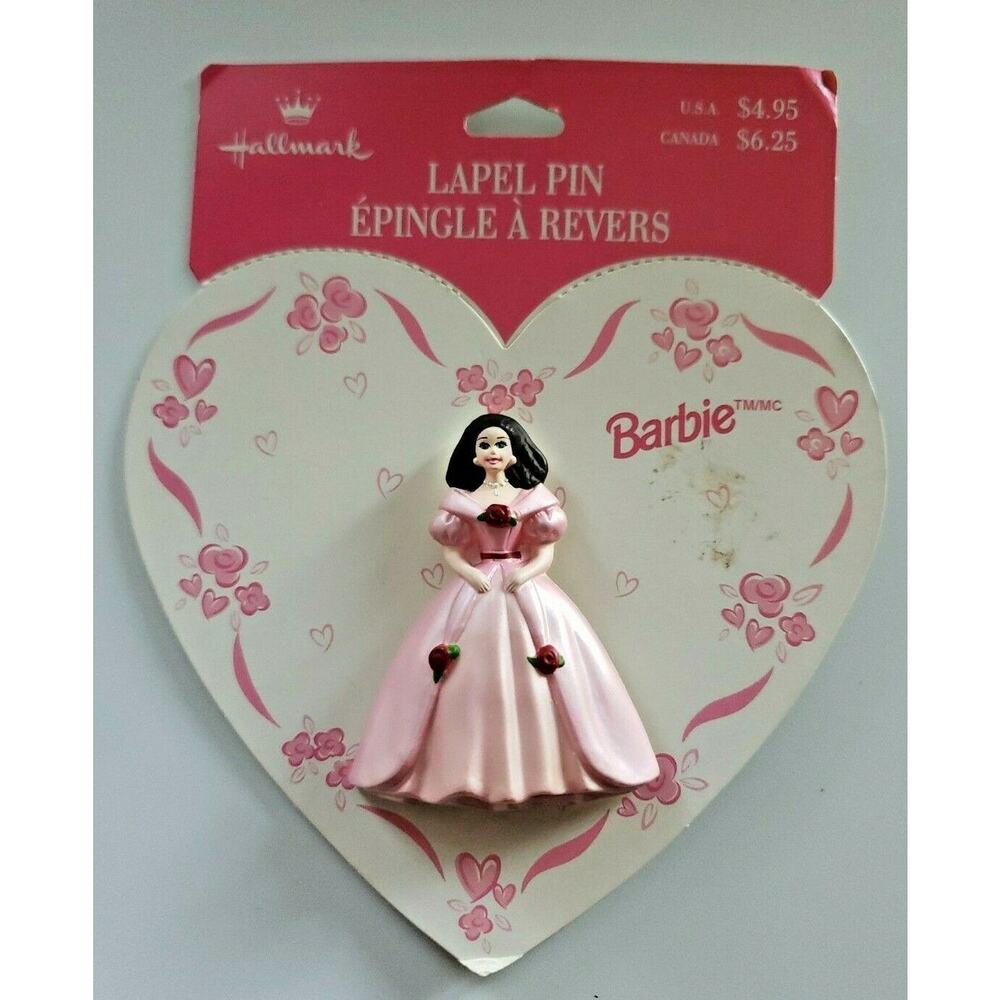 1996 Barbie Hallmark Lapel Pin Official Vintage Merchandise U117/1668